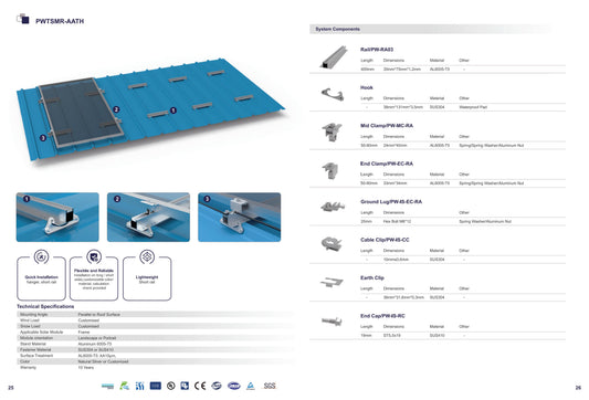 Metal Sheet Rooftop PWTSMR-AATH