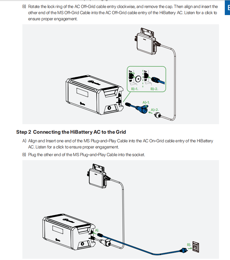Hoymiles Battery 1.92KWH AC for balcony solar system compact size of 0.02 m³ plug-and-play setup