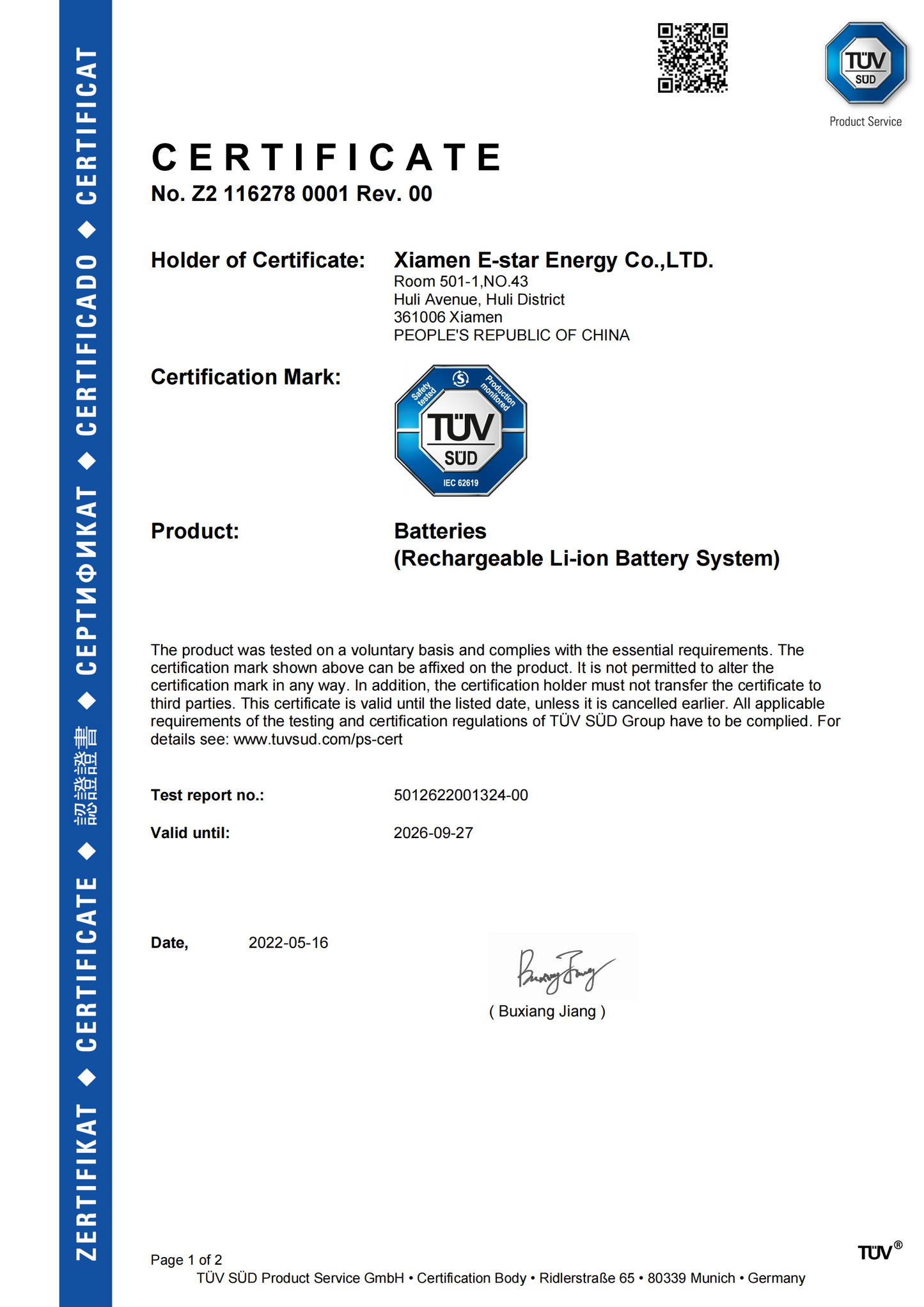 HERF ALL-IN-ONE Energy Storage System Inverter 6KW, Battery 10.24KWH,ESS-H-6H-10.24kWh in stock Rotterdam