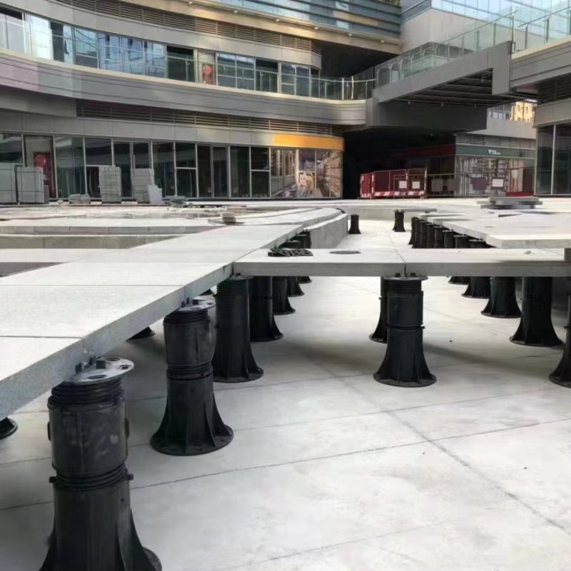 Waterscape Stone Universal Support Garden Cistern Plastic Wood Keel Floor Dry Spray Square Overhead Adjustable Height CX01