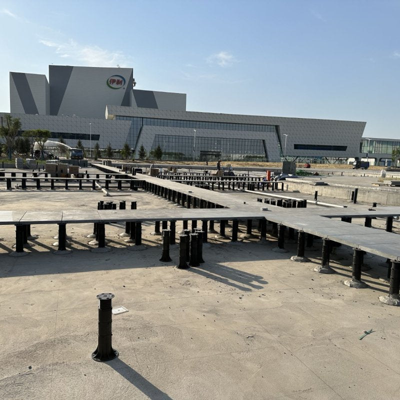 Waterscape Stone Universal Support Garden Cistern Plastic Wood Keel Floor Dry Spray Square Overhead Adjustable Height CX01