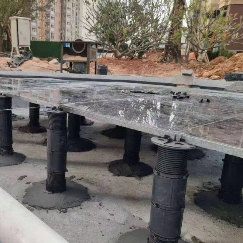 Waterscape Stone Universal Support Garden Cistern Plastic Wood Keel Floor Dry Spray Square Overhead Adjustable Height CX01