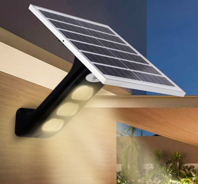 QUENENG Solar Garden Light QN-WNABS-002 Snail Model One-piece wall light Always on