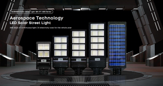 LED Solar Street Light QUENENG Solar Street Light QN-HY-ABS Series Aerospace Technology