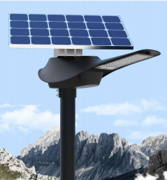 QUENENG Solar Street Light QN-WS-Series Smart Sensor The Light Comes on Before People Arrive