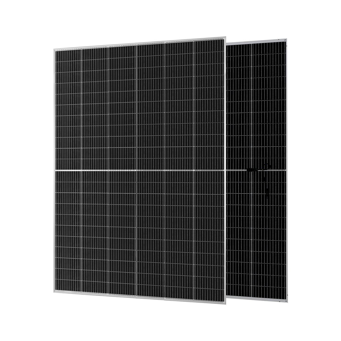 710W HJT N-Type bifacial glass glass silver frame panels 30 years warranty in stock Netherlands
